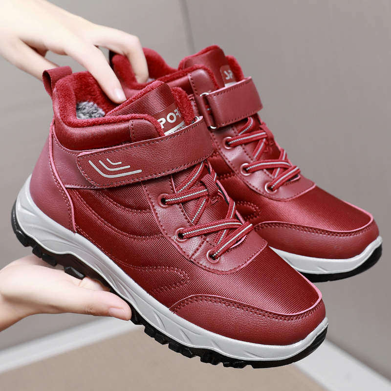 Old Beijing cloth shoes women's cotton shoes winter 2021 new velvet cotton warm and thick non-slip middle-aged and elderly sports shoes
