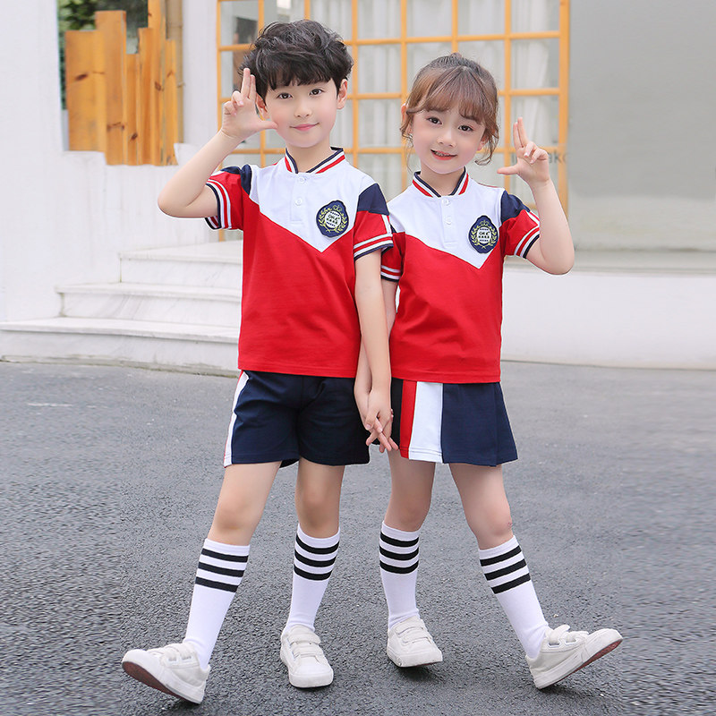 Kindergarten Garden Clothing Summer Clothing Children Class Clothes Cotton Elementary School Uniforms Academy Wind Plays Suit Teachers
