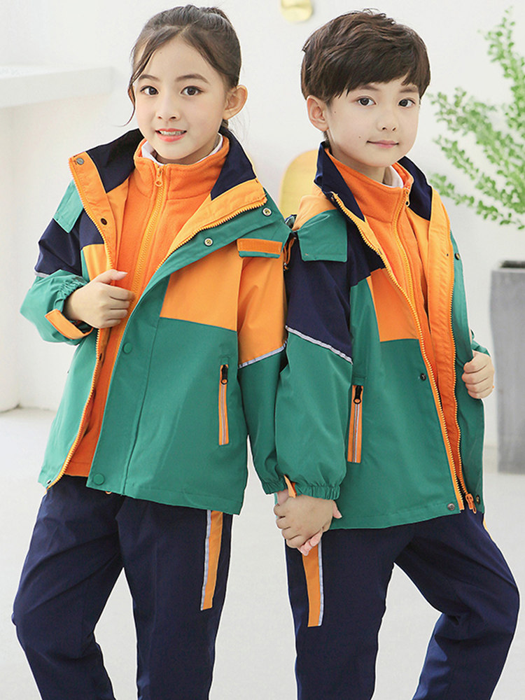 Elementary school uniform spring autumn winter suit kindergarten garden uniform jacket three-piece children's class uniform teacher uniform sports