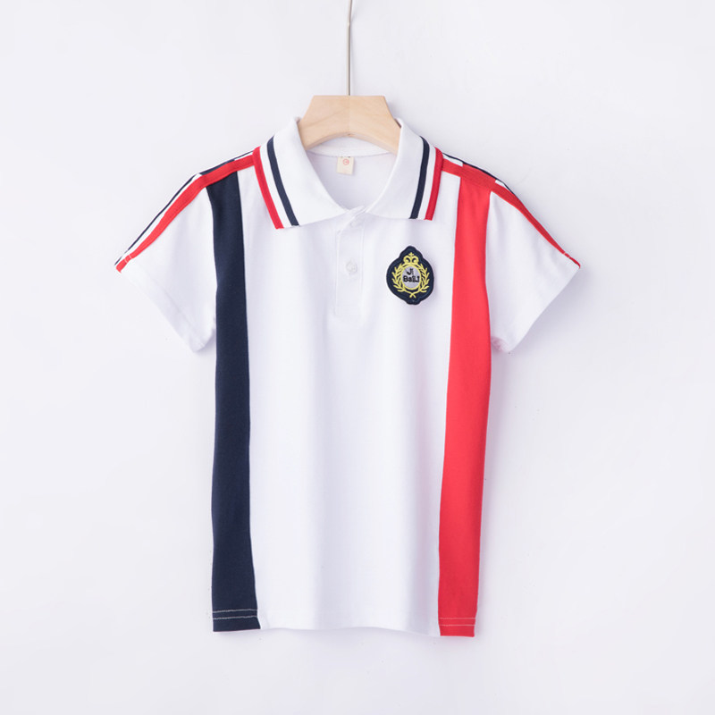 Kindergarten Garden clothes T-shirt Elementary school uniforms Children's T-shirts Children's T-shirt print-words Custom hand-painted culture Advertisement