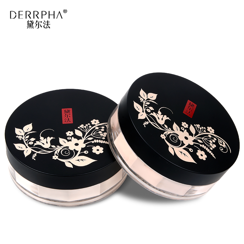 Delfa powder revitalizes plant skin and honey powder, delicate oil control, makeup powder, brightening, repair powder, makeup