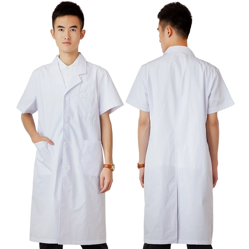 Белая униформа врача, тонкий комбинезон, короткий рукав, делается под заказ