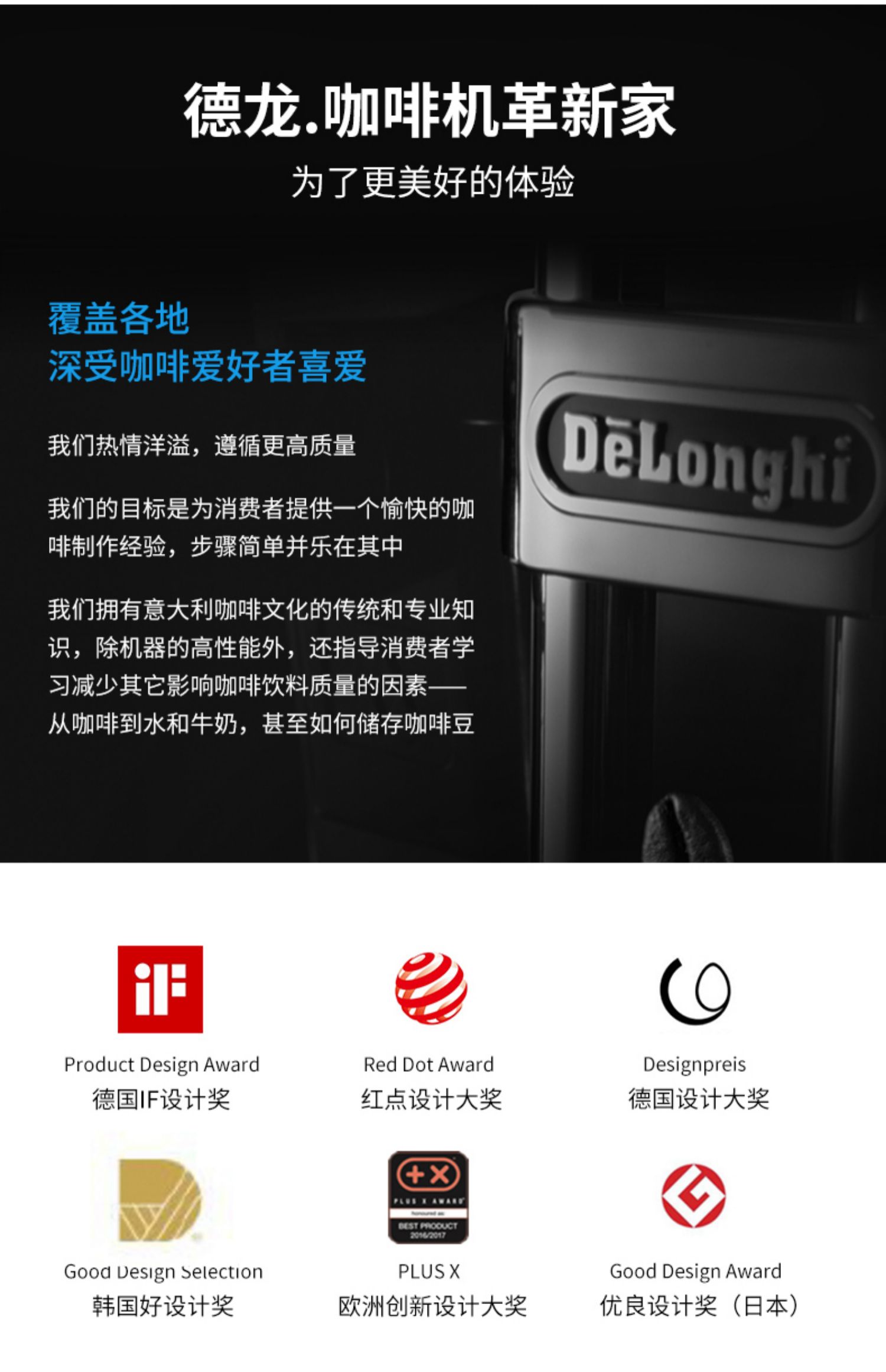 máy pha cà phê crm 3200 [Sản phẩm mới] Delonghi / 德 ECAM350.15.B Máy pha cà phê nhập khẩu tự động kiểu Ý - Máy pha cà phê máy pha ca phê