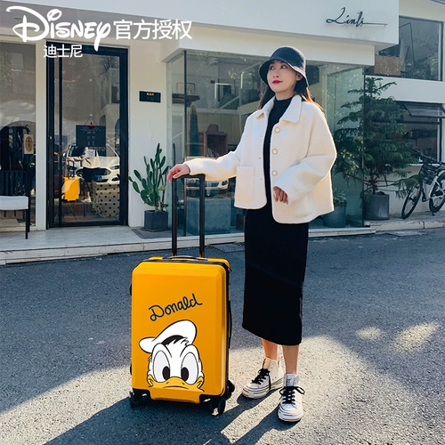 Дисней, универсальный портативный чемодан для путешествий, 24 дюймов, Дональд Дак, популярно в интернете, 20 дюймов