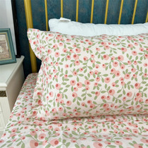 Han Style Broken Flowers no fluorescent A plaid full cotton twill linen single piece is customised by single pure cotton maiden quilt