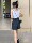 Широкие джинсовые шорты с защитой от пустоты, женские летние шорты 2024 года, новые большие размеры, скрывающие живот, и тонкие брюки-юбки трапециевидной формы mini 1