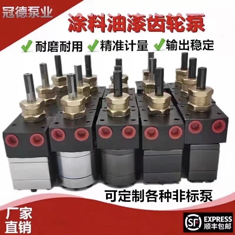 Guande Gear Pump Electrostatic Spray Paint Coating Gear Pump Oil Pump Spray Paint Coating Metering Ink Gear Pump Guande Gear Pump Electrostatic Spray Paint Coating Gear Pump Oil Pump Spray Paint Coating Metering Ink Gear Pump