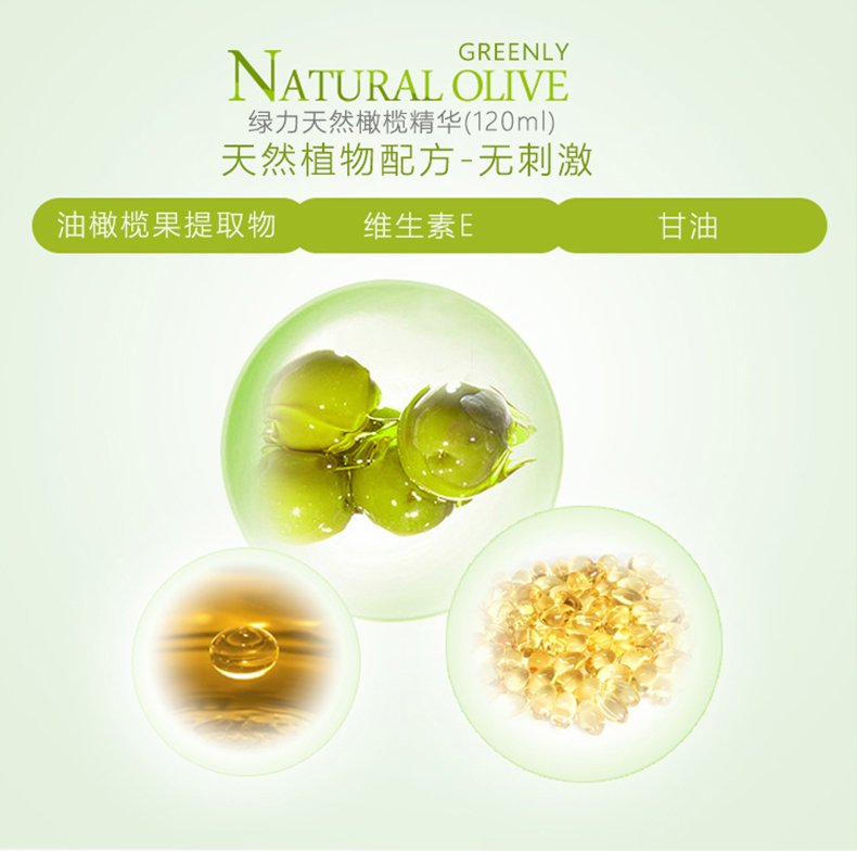 绿力 橄榄护肤甘油保湿120ml*3瓶装 图5
