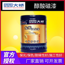 Bridge alkyd White Red Yellow Black green enamel metal paint antirust paint steel doors and windows railings fence wood steel structure