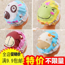 3810 Cartoon Waterproof Bath Cap Bath Wash Headgear Woman Style Children Bath Hat Kitchen Anti-Oil Hat