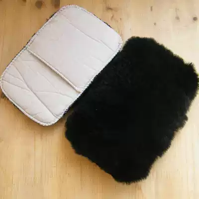 Real wool leather and wool one shoe polish polishing shrub tools shoes polishing gloves leather care polishing maintenance