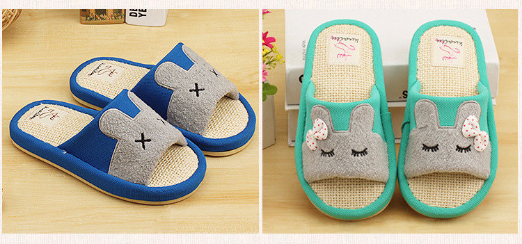 Pantoufles enfants en coton pour printemps - Ref 986838 Image 29