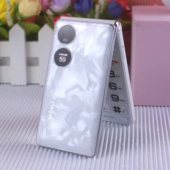 Elderly Phone Flip Phone 3inch Large Screen Women's Mobile 4g Full Network Compatible with China Unicom and China Telecom, Can Insert 5g Card