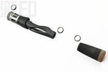 DIY handle set straight handle EVA plus metal parts DIY Luya rod handle set number 79