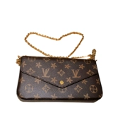 Летняя цепь, небольшая сумка, сумка на одно плечо, 2022, «три в одном», из натуральной кожи