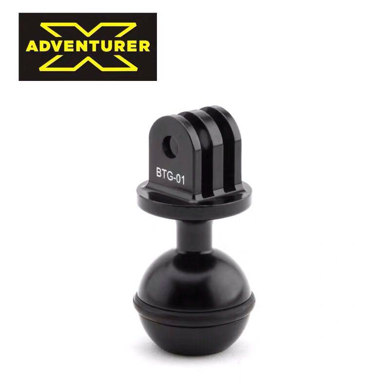 X-ADVENTURER Explorer BTG-01 Ball to GOPRO Connector Light Arm