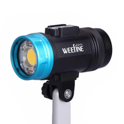 Weefine Smart Focus 6000 Lumen Photography Light Diving Flashlight with Flash Mode WF066