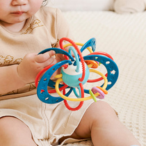 Busy Manhattan hands catch ball nibble for baby 3-24 months of gripping training Monzis early education puzzle toy