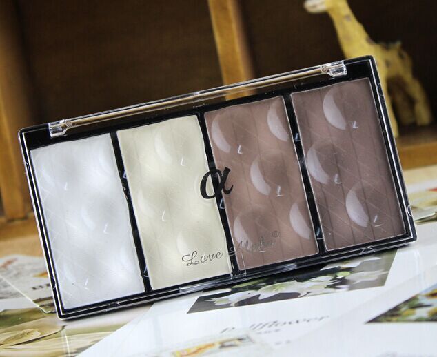 Bốn màu công suất sửa chữa bột blush bột cao bóng bóng bột bóng bột vận chuyển quốc gia phấn highlight bắt sáng hàn quốc