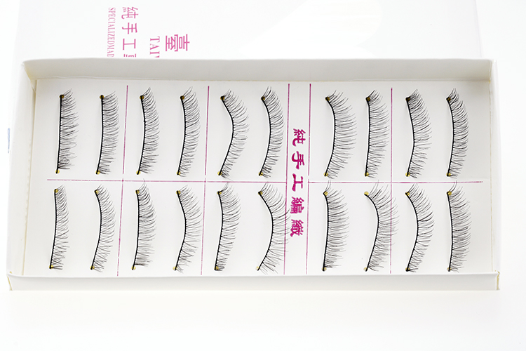 Màu xanh chính hãng tiêu chuẩn 216 lông mi giả Đoạn thực tế ngắn thực tế chất lượng cao thực tế keo dán mi giả