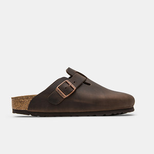 Xiangxiangjia Crazy Horse Leather Birkenstock Slippers Genuine Leather Spring and Autumn Cork Soft Sole Versatile Birkenstock Shoes for Men and Women