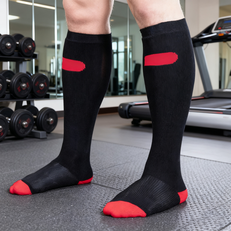 Sbd Fitness Deadlift Socks Men's Competition Sports Socks Short Mid-Length Socks Women's Professional Training Compression Socks Non-Slip