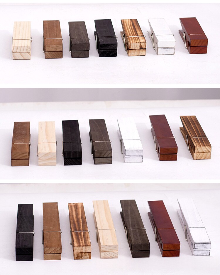 Креативный гигантский деревянный зажим для полотенец настенный держатель для белья и одежды