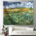 Van Gogh vẽ canvas vải rèm cửa phân vùng nền treo tường tấm thảm sofa vải bọc khăn bãi biển khăn - Tapestry 	thảm treo tường dạ quang Tapestry