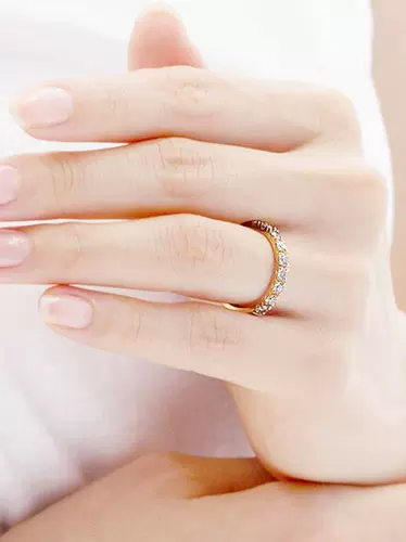 宝石矿工 Платиновое бриллиантовое обручальное кольцо, белое золото 18 карат