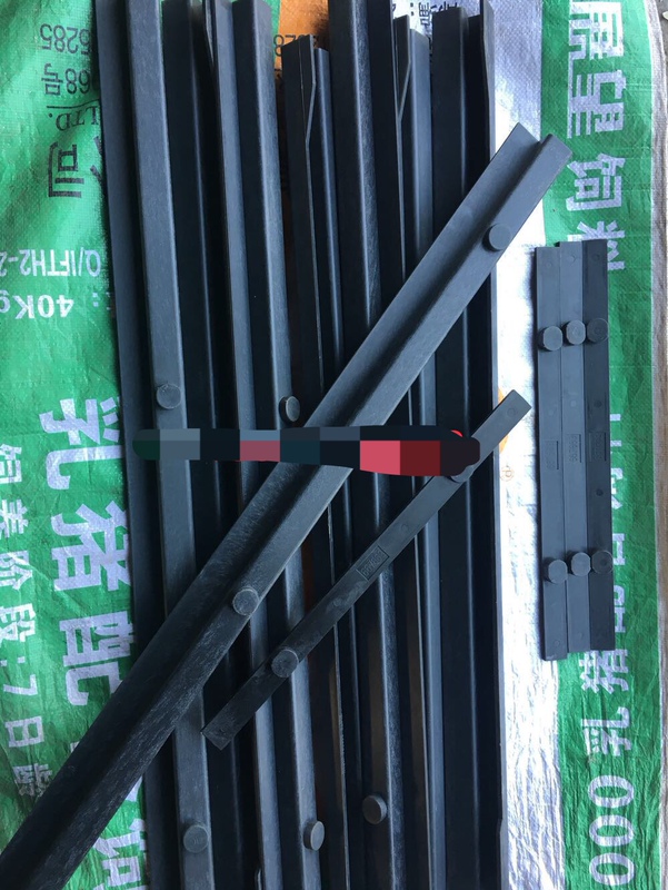 Forklift Soft Pack Nylon Wear-Resistant Strip Cascarte 50D Soft Pack Nylon Slide Strip Wear-Resistant Nylon Parts