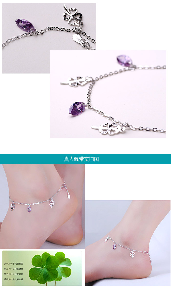 Chaine de cheville Femme OTHER   en Argenterie - Ref 3103305 Image 9