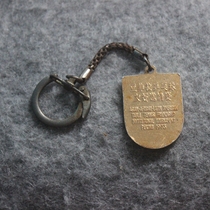 1973 Beijing Asia-Africa-Latin America Table Tennis Friendship Invitational Tournament Commemorative Keychain Chinese and English Bilingual J40 6