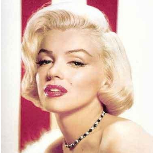 Performance Wig Headgear Marilyn Monroe Wig Golden European and American Style Women's Short Curly Hair Foreigner Wig Blonde