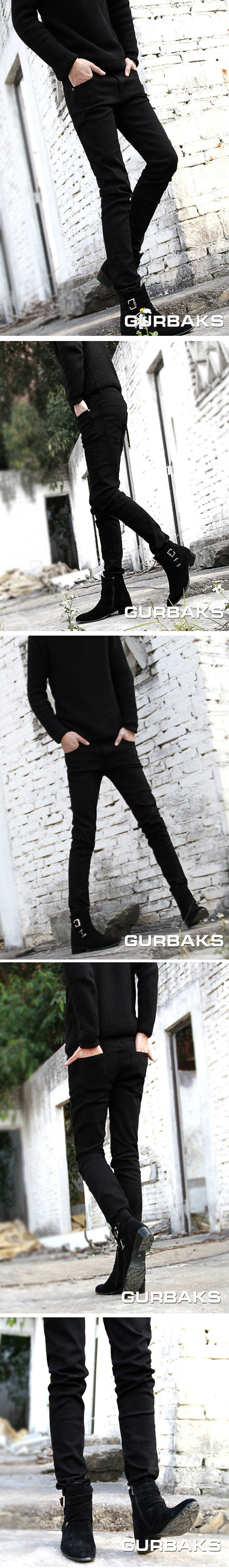 Jeans pour adolescent pieds Slim pour printemps - Ref 1470138 Image 15