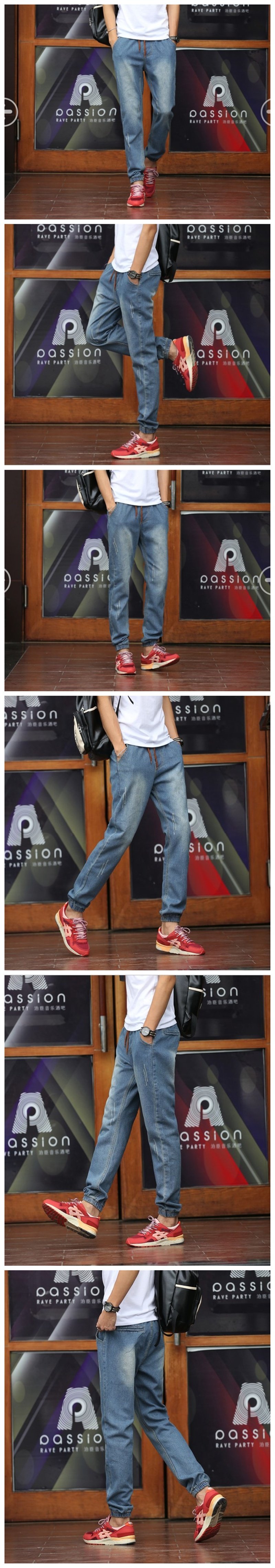 Jeans pour adolescent pieds Slim pour automne - Ref 1461880 Image 7