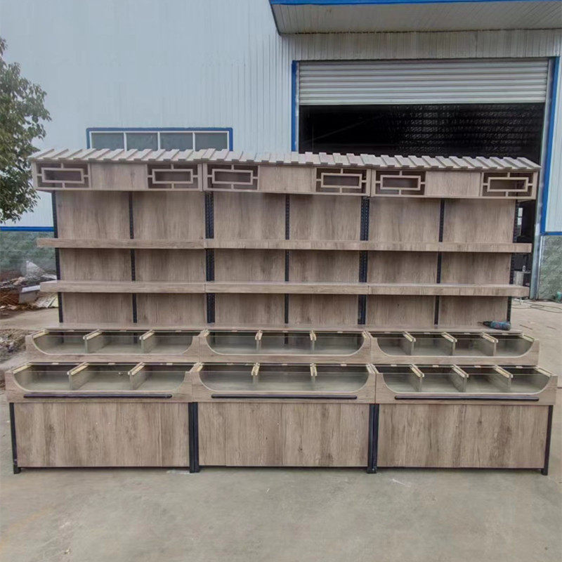 Supermarket dried fruit shelving by wall Five cereals Cereals Candy Display Cabinet Bulk Zero Food Dry Goods Fried Eggs Rice Noodle Cabinet-Taobao