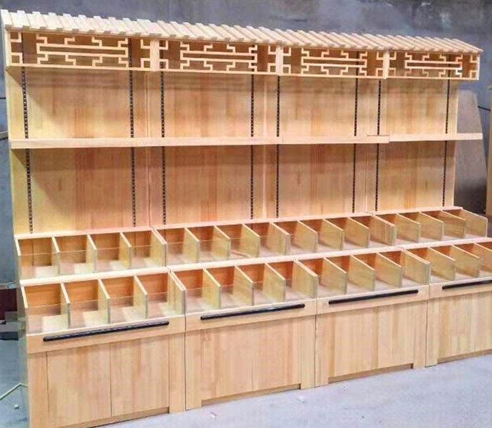 Solid wood set as dried fruit glass stand Confectionery Miscellaneous Grain Hollowed-out Bulk Casual Cabinet Double-sided Egg Plank can be moved