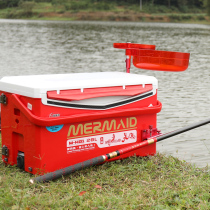 Shanghai mermaid Four-foot lifting can take 28l liter fishing box multifunction pangling box fishing gear bucket fishing supplies