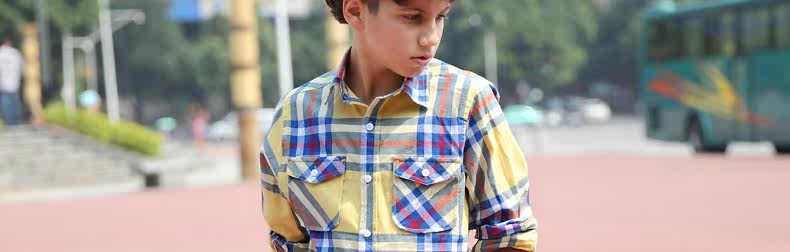 Chemise garcon à manche longue - Ref 2074669 Image 24