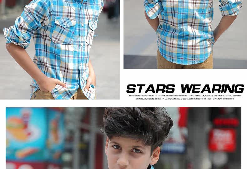 Chemise garcon à manche longue - Ref 2074669 Image 74