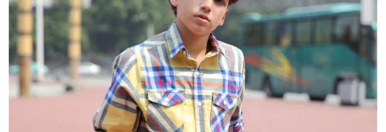 Chemise garcon à manche longue - Ref 2074669 Image 40