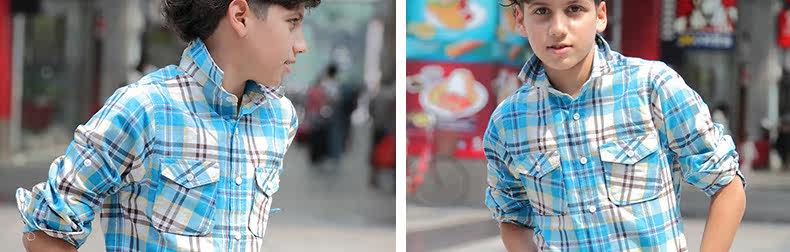 Chemise garcon à manche longue - Ref 2074669 Image 64