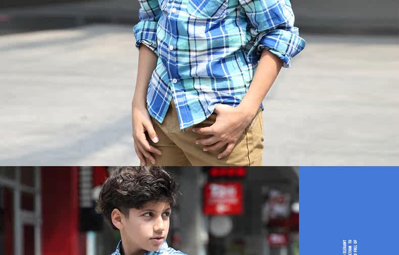 Chemise garcon à manche longue - Ref 2074669 Image 89