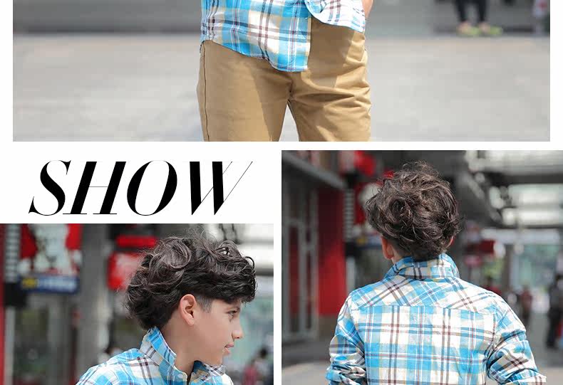 Chemise garcon à manche longue - Ref 2074669 Image 73