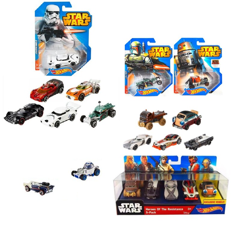 Hot Wheels Genuine Star Wars Alloy Toy Car Model Djp70 Cgw35 Stormtrooper Starship