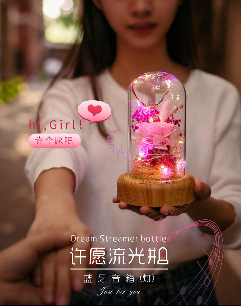 Diy旋轉發條充電音樂盒八音盒兒童女生日情侶七夕禮物微景觀夜燈