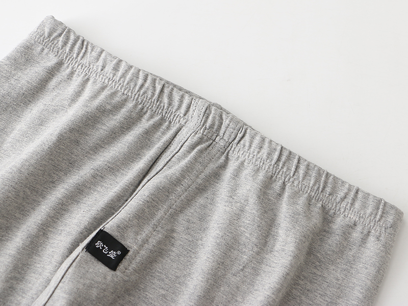 Quần cotton nam 100% Quần legging đơn nam Quần cotton mỏng Quần ấm cotton Quần cotton dày quần tất nữ màu đen