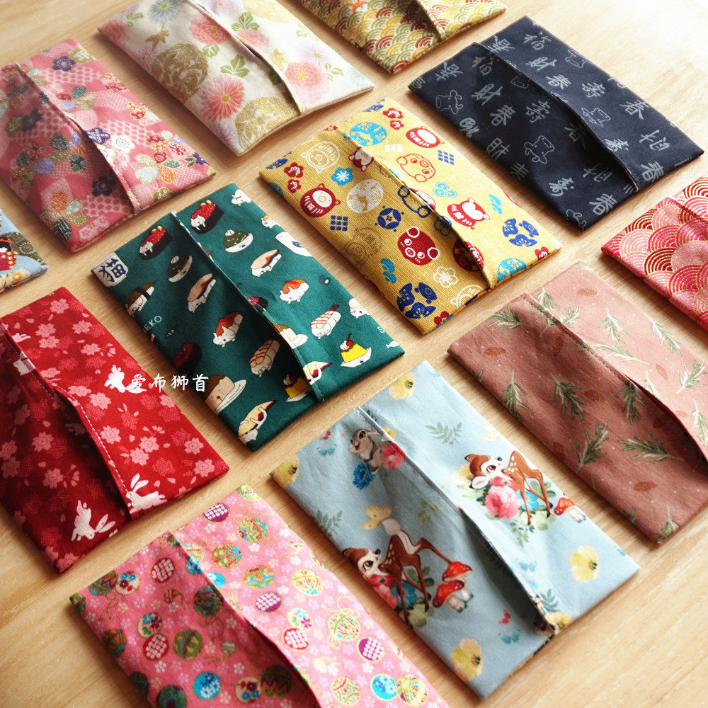 Ni Piao King Ke Xin Soft Meal Draw Paper Towel Set Storage Bag Cloth Mini Small Carry-on Carry Japanese Love Cloth Lion Head