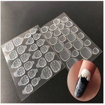 Nail Art double-sided Jelly Glue wearing nail nail stickers adhesive patch transparent jelly glue