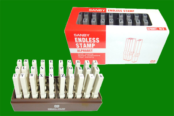 Letter combination Inform seal Ming Dynasty 3 Number of casual splicing English letters Chapter Inprint height 5MM